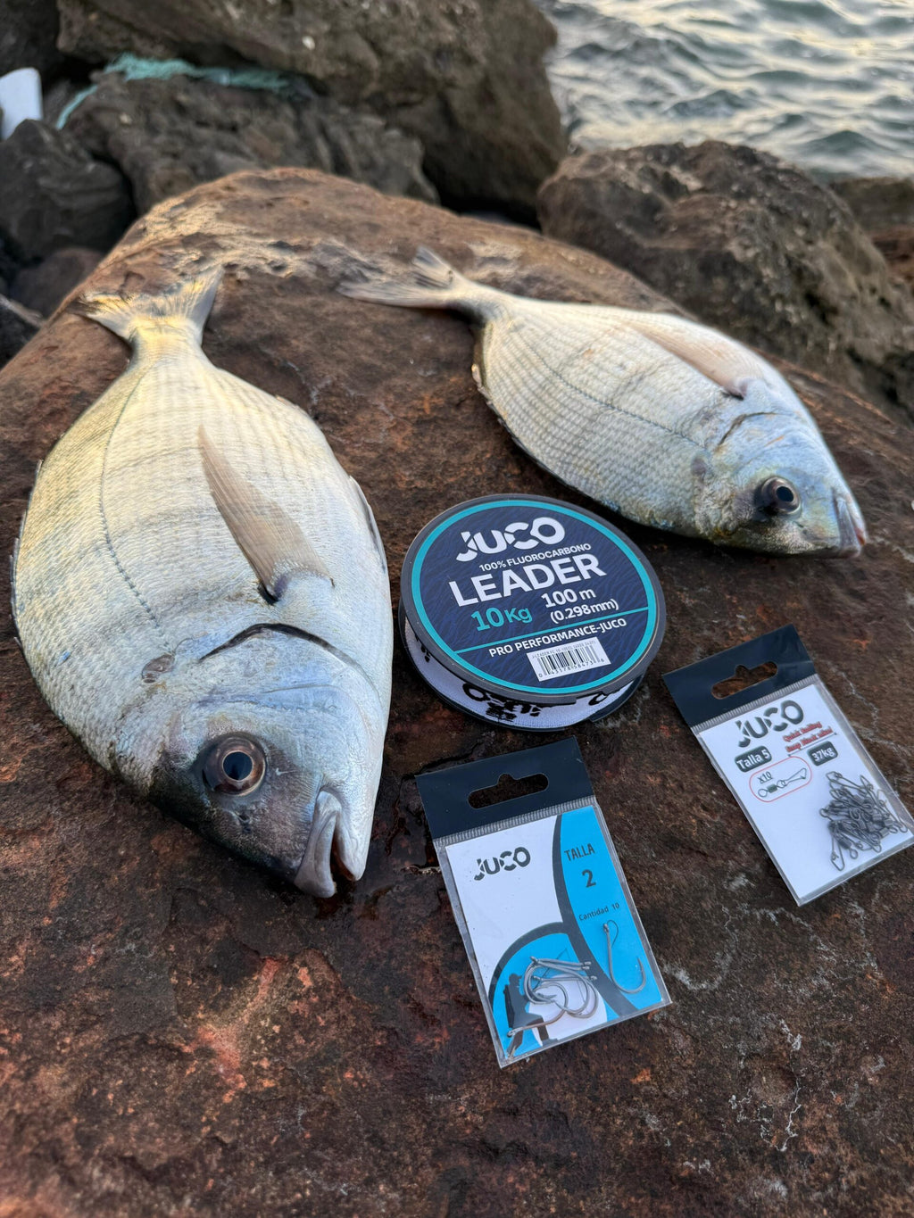 Linea JUCO 100% Fluorocarbono Leader 10Kg