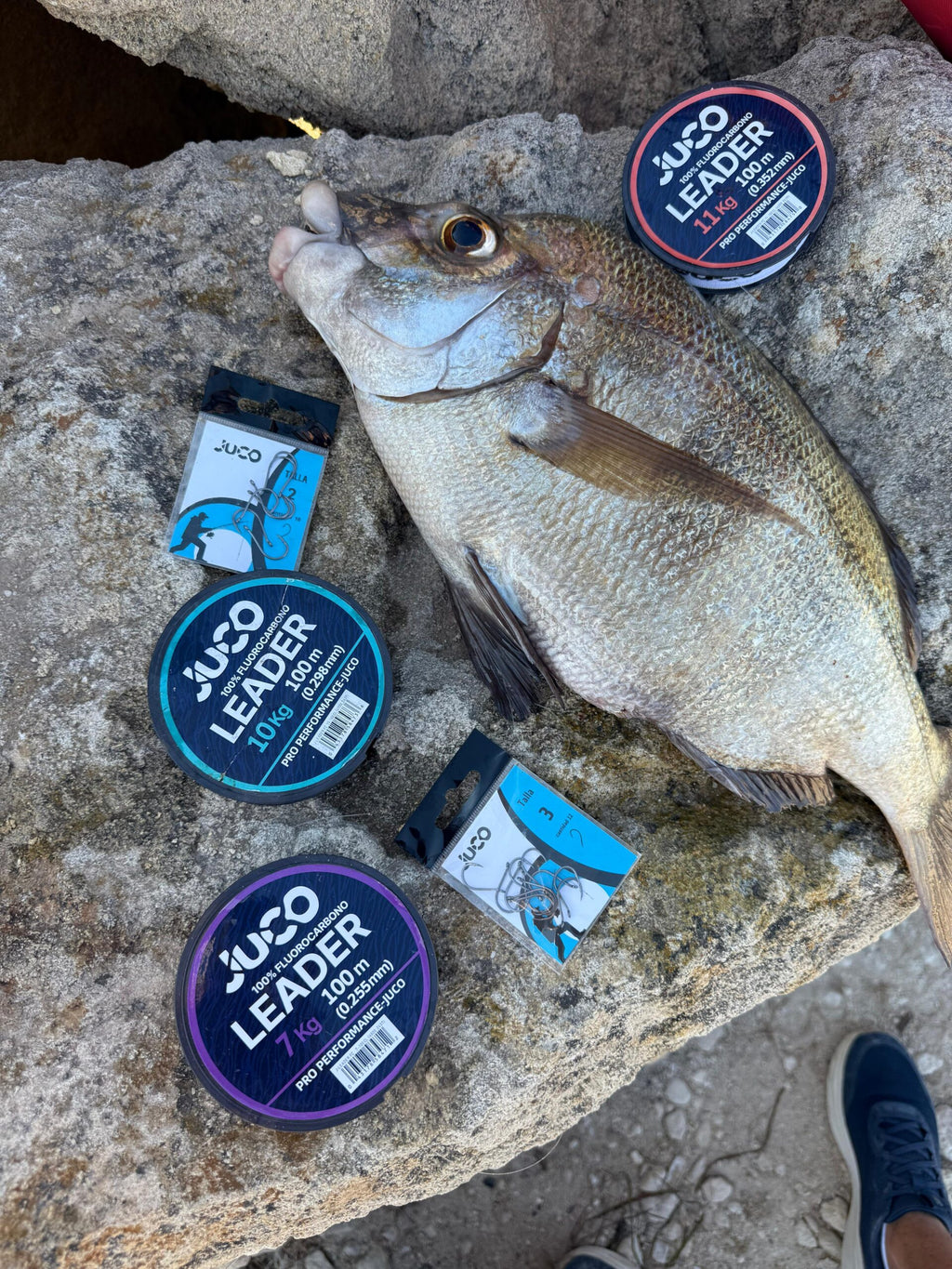 Anzuelos JUCO para Dorada Talla 2 – Pack 10 uds