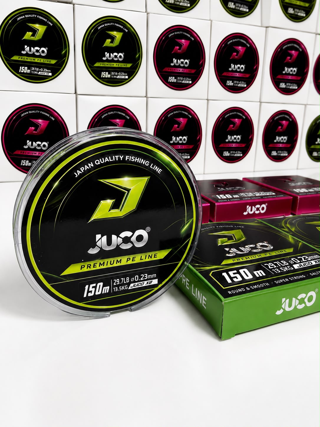 JUCO X8 Premium PE Line 0.18mm Verde