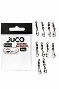 Giratorio Quick Rolling Snap JUCO Talla 5 37kg Pack 10 unidades black níquel