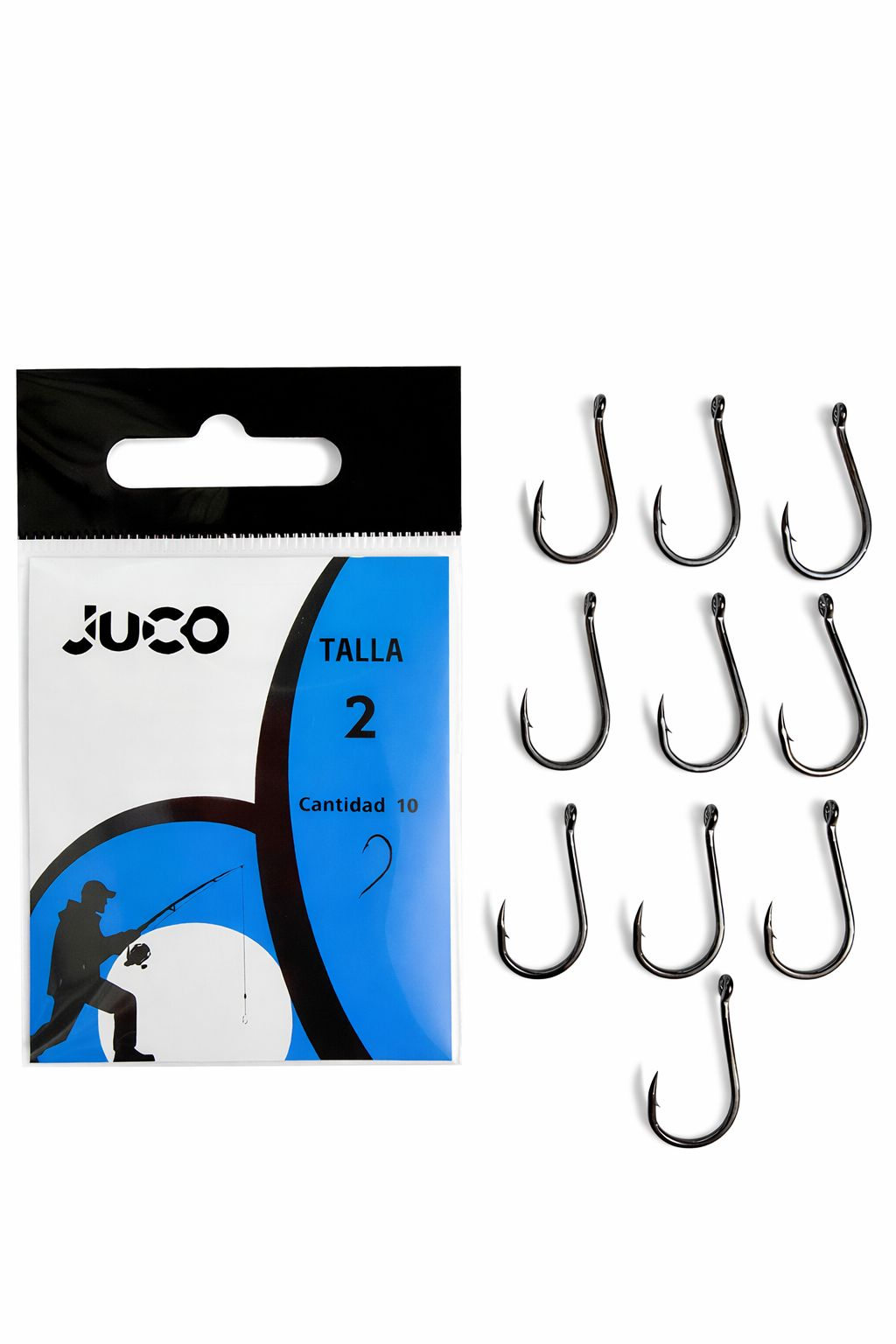 Anzuelos JUCO Talla 2 Pack 10 unidades para dorada y espáridos