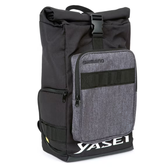 Mochila Shimano Yasei 27x15x45cm vista frontal
