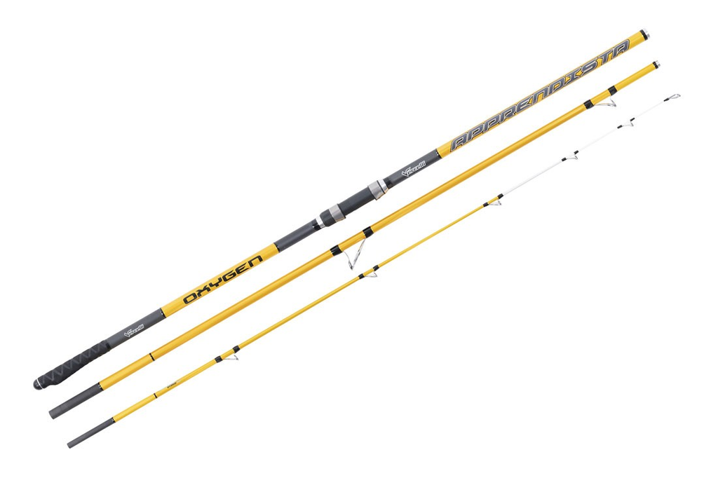 Caña Vercelli Oxygen Apprendista 4,20m - 100% Carbono surfcasting