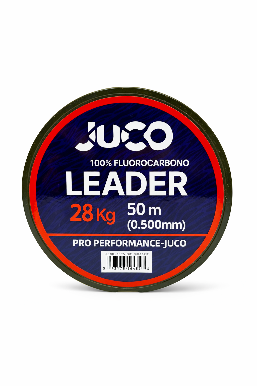 JUCO 100% Fluorocarbono Leader 50m 0.500mm 28Kg