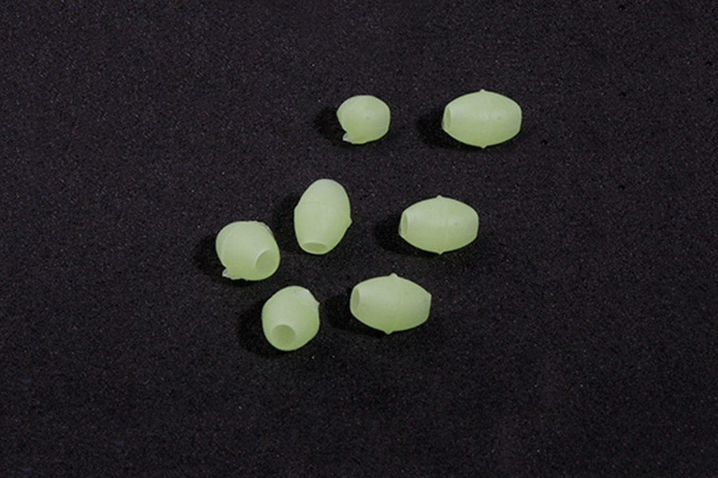 Perlitas blandas luminosas VERCELLI OVAL LUM BVPS1 - silicona verde