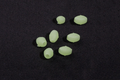 Perlitas blandas luminosas VERCELLI OVAL LUM BVPS1 - silicona verde
