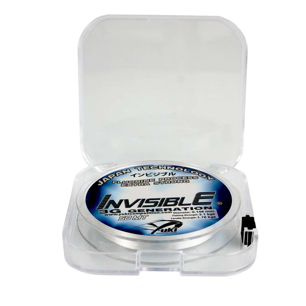 Yuki Invisible 3G Generation monofilamento fluorine 50mt estuche