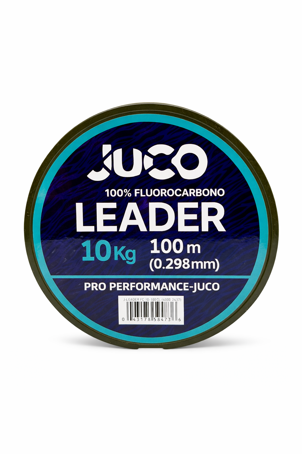 JUCO 100% Fluorocarbono Leader 100m 0.298mm 10Kg
