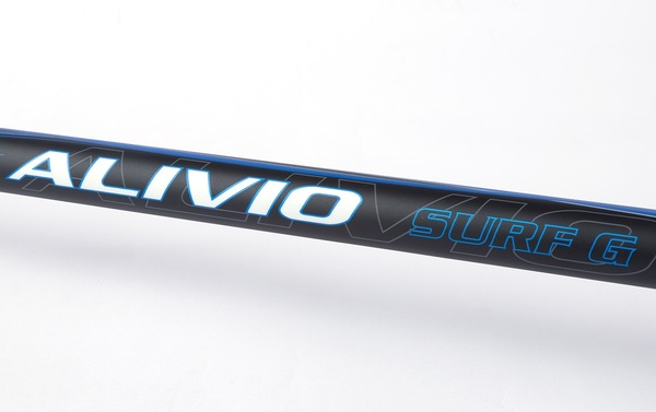 Caña Shimano Alivio Surf G detalle logo
