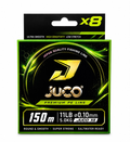JUCO X8 Premium PE Line 150m 0.10mm Verde