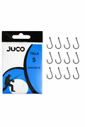 Anzuelos JUCO Talla 5 Pack 12 unidades para dorada y espáridos