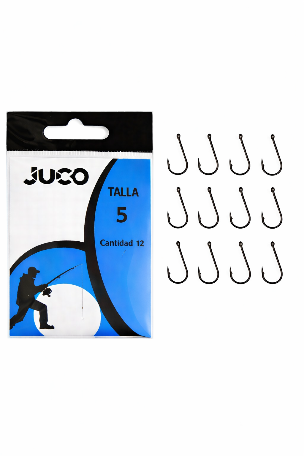 Anzuelos JUCO Talla 5 Pack 12 unidades para dorada y espáridos